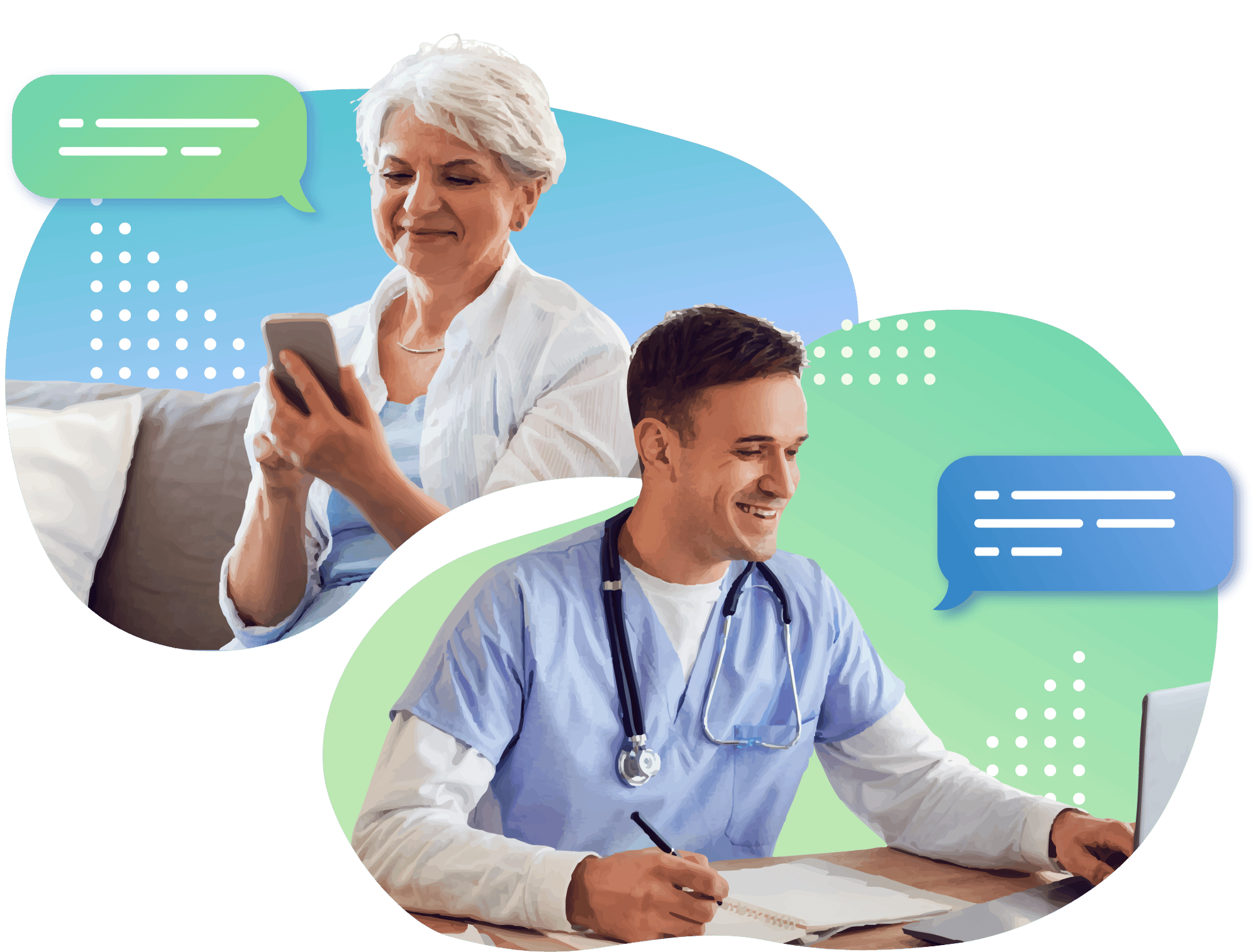 Patient Marketing Hero Graphic Patient Marketing Hero Graphic